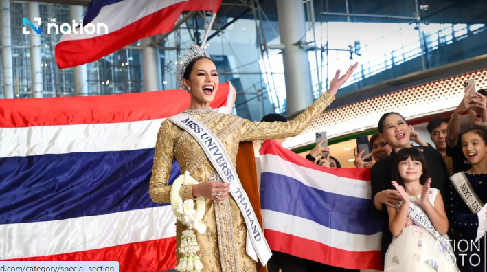 Thailand Sambut Meriah Si Cakep Juara Miss Universe 2024